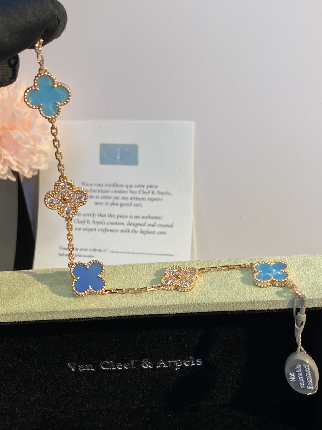 Van Cleef & Arpels Alhambra Chain Necklace